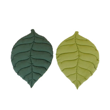 Leaf Shaped Pet Bed Mat for Cats and Dogs – Machine Washable
