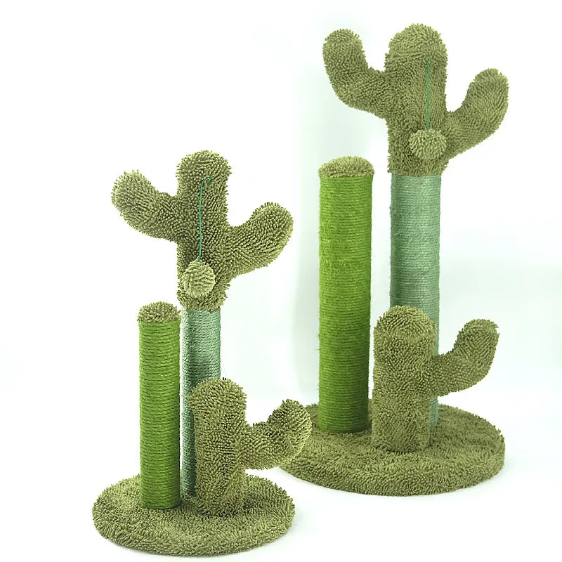 Cactus Shaped Cat Scratching Post and Climbing Tree for Cats